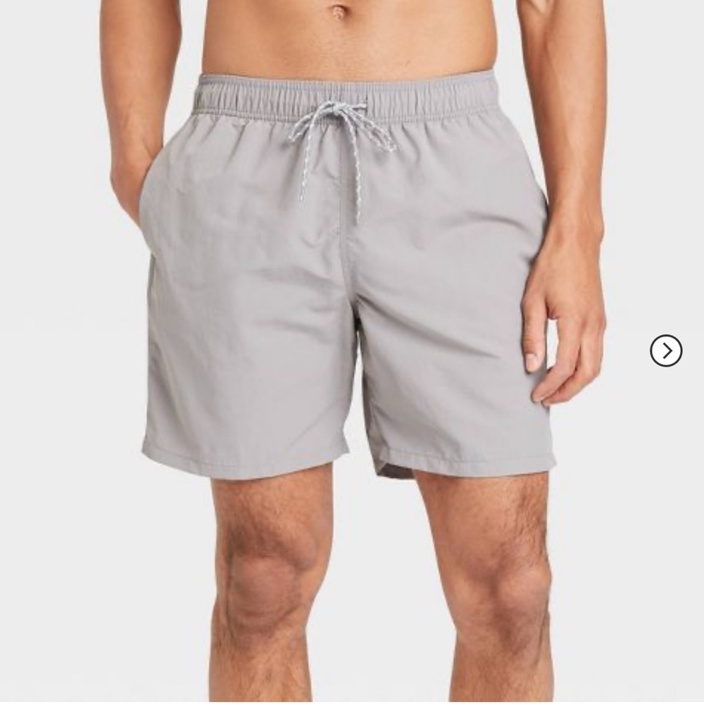Men’s Target Goodfellow + Co 7” Swim Shorts Trunks size Large